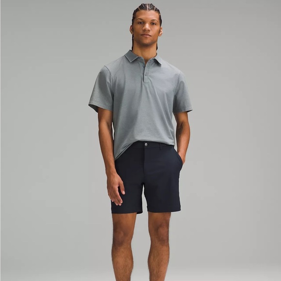 Lululemon Men’s ABC Classic Fit Short 7” True Navy 34 hardly used looks new - Picture 3 of 6